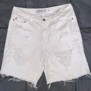 White shorts
